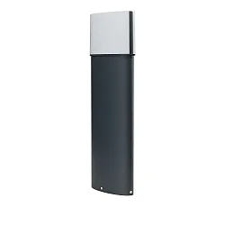 Sokkelarmatuur ENDURA® STYLE ELLIPSE 50CM zijdelingse straling, elliptische, schakelbaar IP44, donkergrijs 