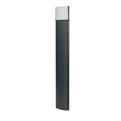 Lichtpaal ENDURA® STYLE ELLIPSE 90CM zijdelingse straling, elliptische, schakelbaar IP44, donkergrijs 
