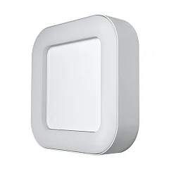Wandarmatuur voor buitenshuis ENDURA® STYLE SQUARE vierkant, schakelbaar IP44, wit 