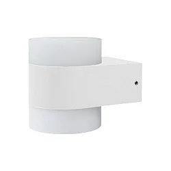 Wandarmatuur voor buitenshuis ENDURA® STYLE UPDOWN PUCK up down IP44, wit