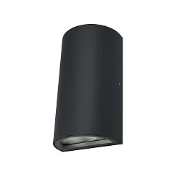 Wandarmatuur voor buitenshuis ENDURA® STYLE UPDOWN up down, halfrond IP44