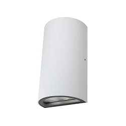 Wandarmatuur voor buitenshuis ENDURA® STYLE UPDOWN up down, halfrond IP44