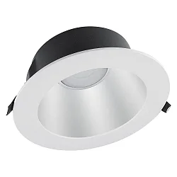 Inbouwarmatuur DOWNLIGHT UGR19 DN155 UGR < 19 IP54/IP20, 14W 1600lm 4000K 65° 65° CRI >=80