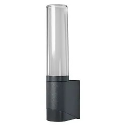 Wandarmatuur voor buitenshuis SMART+ FLARE MULTICOLOR RGB+W up, cilindrisch, RGBW, bedienbaar via WLAN / WIFI IP44, dimbaar