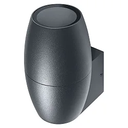 Wandarmatuur voor buitenshuis ENDURA® CANNON WALL UP GU10 up, capsulevorm GU10 IP44