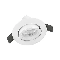 Inbouwarmatuur KIT LEDR GU10 8.3W CRI90 3000K DIM IP20, 8,3W 575lm 3000K 36° 36° CRI 90