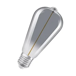 Lichtbron Edison peervorm VINTAGE 1906® MAGNETIC ST64 SM schakelbaar ST64 E27 2,2W 60lm 1800K 320° CRI 80-89 
