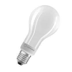 LED lamp E27 18W 2452lm 2700K 330° CRI 80-89 dimbaar