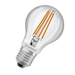 Filamentlamp standaardvorm CLASSIC A60 MOTION SENSOR CL met bewegingsmelder helder E27 7,3W 806lm 2700K 320° CRI 80-89 