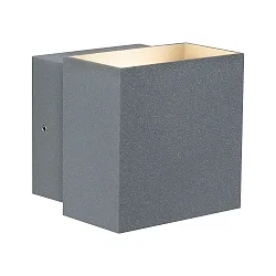 Paulmann Wall luminaire LED Cybo square, 2x3W, 10x10cm, white