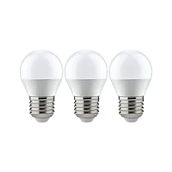 LED Lamp druppel G45 set van 3 E27 3,5W 250lm 2700K CRI >80 