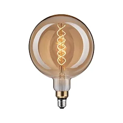 Decoratie lichtbron filament FILAMENT BIG GLOBE DOUBLE SPIRAL G200 helder E27 7W 400lm 1800K CRI >80 dimbaar