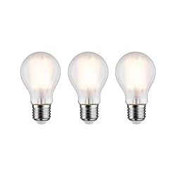 LED lamp peervorm set van 3 E27 9W 1055lm 2700K CRI 80-89