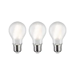 LED lamp peervorm set van 3 E27 9W 1055lm 4000K CRI 80-89