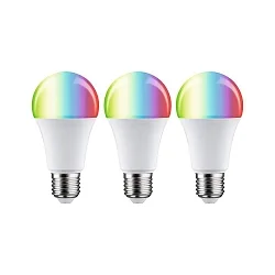 WIFI LED Smart gloeilamp RGBW set van 3, ZigBee aanstuurbaar E27 11W 1055lm 2200-6500K CRI 80-89 dimbaar