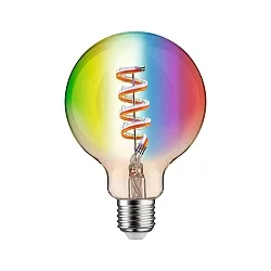 WIFI LED Smart gloeilamp RGBW ZigBee aanstuurbaar E27 6,3W 470lm 2200-6500K CRI 80-89 dimbaar