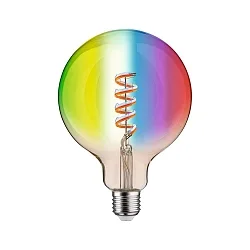 WIFI LED Smart gloeilamp RGBW ZigBee aanstuurbaar E27 6,3W 470lm 2200-6500K CRI 80-89 dimbaar