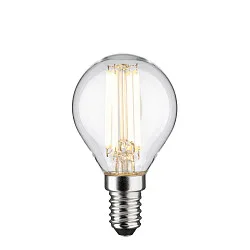 Filamentlamp druppelvorm ECO-LINE DROP schakelbaar P45 helder E14 4W 840lm 3000K 360° CRI >80  helder