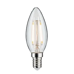 Filamentlamp kaarsvorm PLUG&SCHINE LED C35 E14 2W 160lm 3000K CRI >80 dimbaar