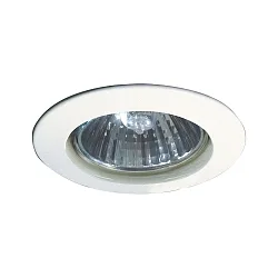 Inbouwarmatuur PREMIUM LINE rond GU10 IP44, wit