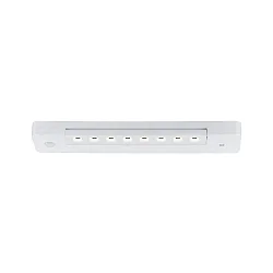 Onderbouwarmatuur SMART LIGHT LED hoekig, met schakelaar, met bewegingsmelder, chroom mat dimbaar 140lm 3000K 100° 100°