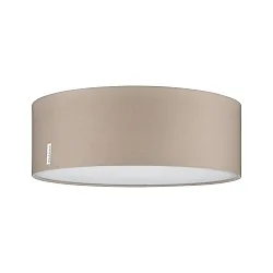 Plafondarmatuur MARI met lampenkap E27, beige dimbaar