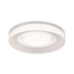 Plafondinbouwarmatuur LUENA GU10 IP65, mat, wit 