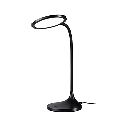 Bureau-armatuur MEJAN instelbaar, met Touch-Dimmer, zwart mat dimbaar