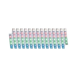 Lichtlijnsysteem MAXLED 500 ZIGBEE RGBW PROTECT COVER set van 1, RGBW, ZigBee aanstuurbaar zilver