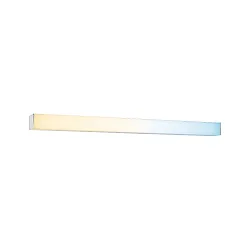 Spiegelarmatuur HOMESPA TOVA LED kort, Tunable White, met afstandsbediening IP44, chroom, wit dimbaar