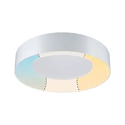 Plafondarmatuur HOMESPA CASCA LED groot, CCT Switch IP44, wit dimbaar