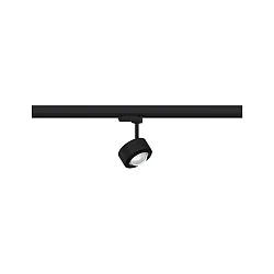 3-fase spot PRORAIL3 LED IP20, chroom, zwart dimbaar