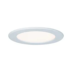 Inbouwarmatuur QUALITY PREMIUM PANEL LED rond IP44, wit  780lm 2700K 110° 110°