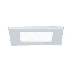 Inbouwarmatuur QUALITY PREMIUM PANEL LED hoekig IP44, wit  390lm 4000K 100° 100°