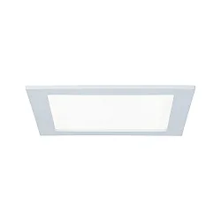 Inbouwarmatuur QUALITY PREMIUM PANEL LED hoekig IP44, wit  1450lm 4000K 120° 120°