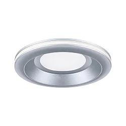 recessed luminaire SORMUS round, set of 1 IP65, chrome matt  6,5W 560lm 3000K 100° 100° CRI >80