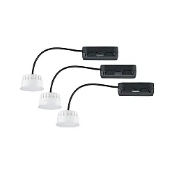LED module CHOOSE EASY DIM LED incl. chauffeur, set van 3 IP20, satijn dimbaar