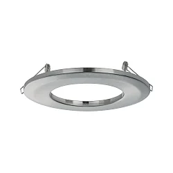 Paulmann Recessed luminaires adapter for round installation openings from 75-120mm to 68-70mm, brushed iron