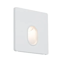 Wandinbouwarmatuur WALL hoekig, standaard, wit