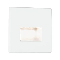 recessed luminaire EDGE, white matt 1,2W 50 | 100lm 2700K 100° 100°