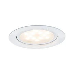Meubelarmatuur MICRO LINE stijf, set van 3, wit 