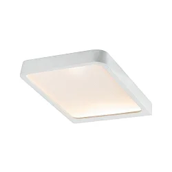 LED Furniture luminaire VANE LED Under Cabinet luminaire, square, 2x6,7W, 15VA, 230V/12V, 105x140mm, white matt
