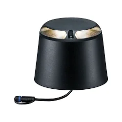 Paulmann Plug&Shine Floor lamp IP67 24V 3000K anthracite double, 2x 3W, 2x 350lm, 180° beam angle