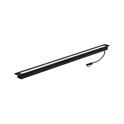 Lichtstrip PLUG&SHINE ingebouwde versie IP67, antraciet dimbaar 8W 570lm 3000K 95° 95°