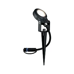 Armatuur met grondpen PLUG&SHINE STING instelbaar IP67, antraciet dimbaar