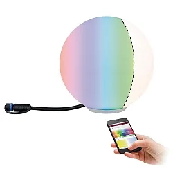 Buitenlamp LED PLUG&SHINE GLOBE RGBW, ZigBee aanstuurbaar IP65, wit dimbaar