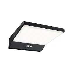 Wandlamp op zonne-energie RONAS met bewegingsmelder IP44, donkergrijs 