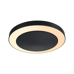 outdoor ceiling luminaire CIRCULA ZigBee controllable IP44, anthracite dimmable