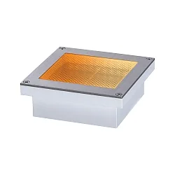 Vloerinbouwarmatuur BRICK 100X100MM toegankelijk, ZigBee aanstuurbaar, insectenvriendelijk IP67, rvs