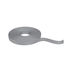 gordelband met stroomvoorziening ULine - DACRON STRAP 10M geschikt voor het inkorten, grijs